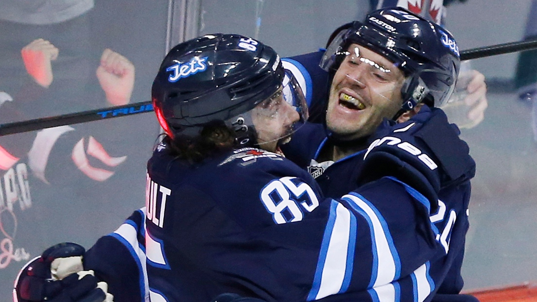 Lee Stempniak et Mathieu Perreault