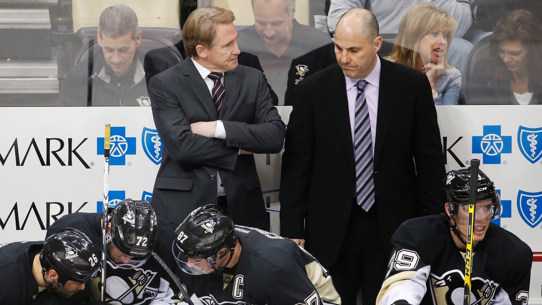 Mike Johnston et Rick Tocchet