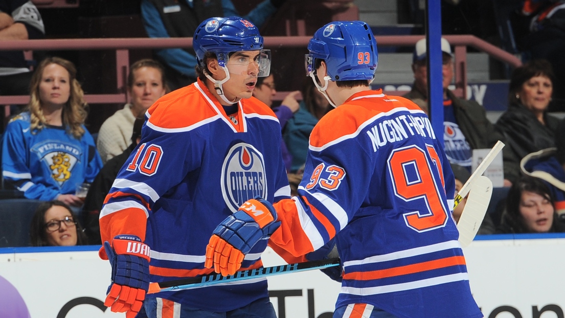 Nail Yakupov et Ryan Nugent-Hopkins