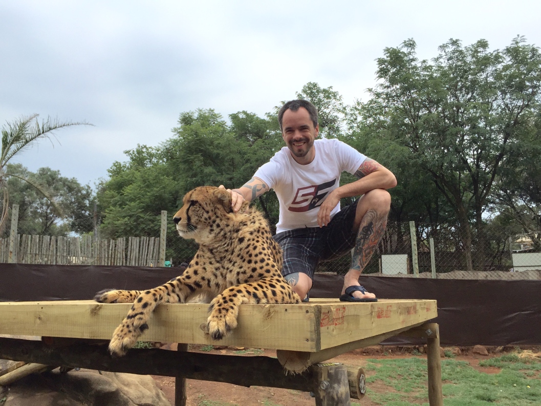 Johannesburg, en Afrique du Sud joey Alexandre Blais