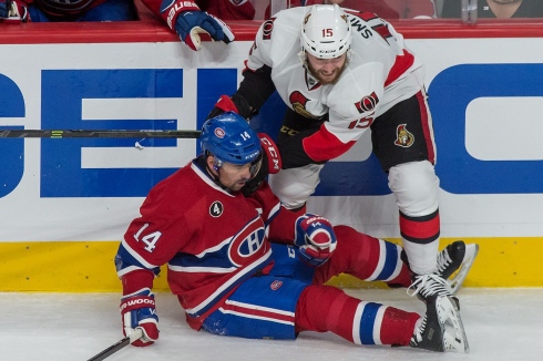 Tomas Plekanec et Zack Smith