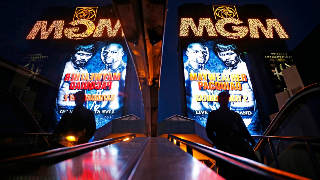 Affiche Floyd Mayweather-Manny Pacquiao