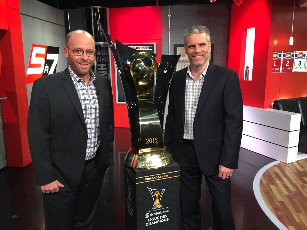 Le parcours de l'Impact en Ligue des champions est extraordinaire, et voici le trophée sur lequel ils pourraient mettre la main! 27-04-2015 Trophée de la Ligue des Champions au 5 à 7