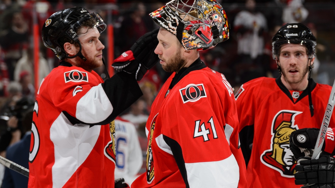 Craig Anderson et Bobby Ryan