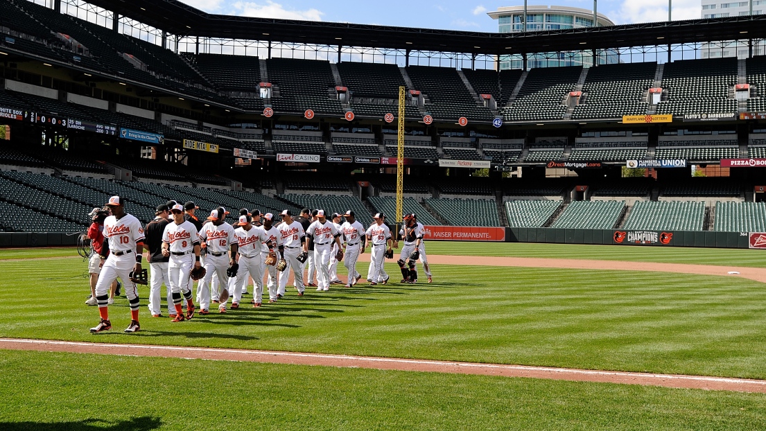 Les Orioles de Baltimore et le Camden Yards