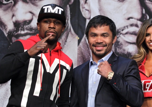 Floyd Mayweather et Manny Pacquiao