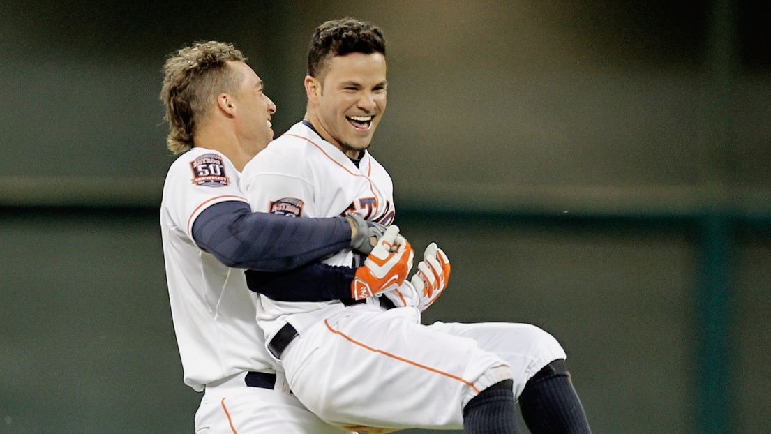 George Springer et Jose Altuve 