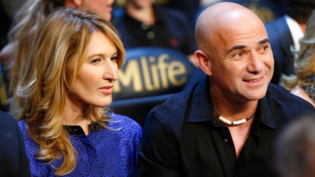 Andre Agassi et Steffi Graf