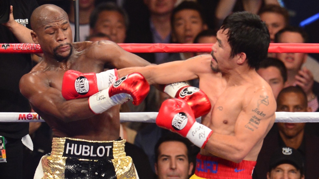 Manny Pacquiao et Floyd Maywheater