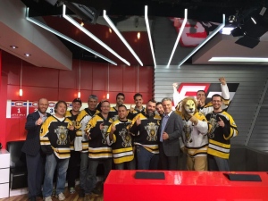 Bienvenue aux Lions de Saint-Michel, qui ont assisté à l'émission le 30 avril 2015. 5 à 7 public 30-04-2015 Lions st-michel
