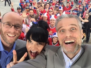 Merci à tous ceux qui sont venus nous voir avant le match no.1 de la série Canadiens c. Lightning! fan Jam Canadiens rds 01-05-2015 Canadiens Lightning