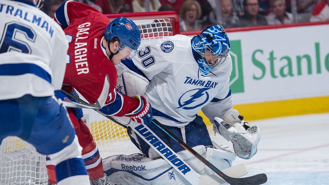 Brendan Gallagher et Ben Bishop