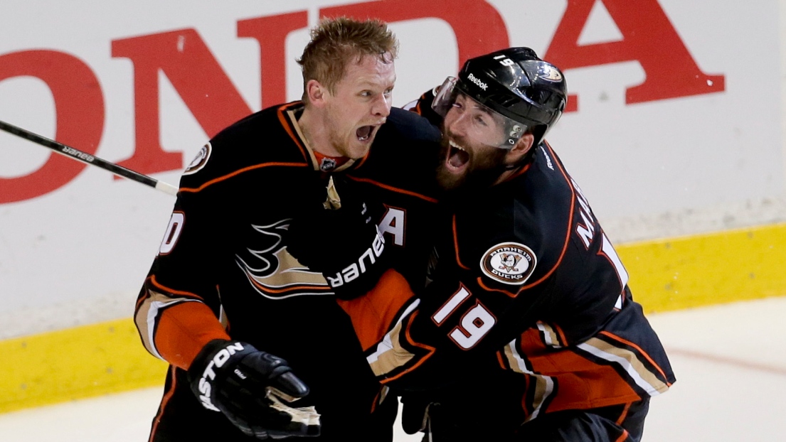 Corey Perry et Patrick Maroon