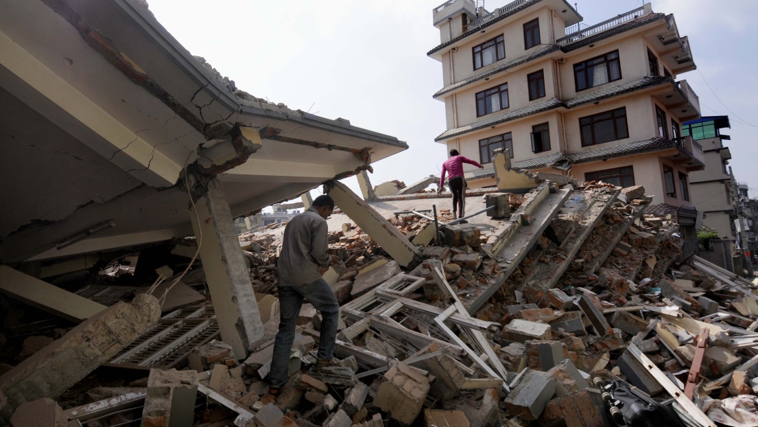 Les deux plus récents tremblements de terre au Népal