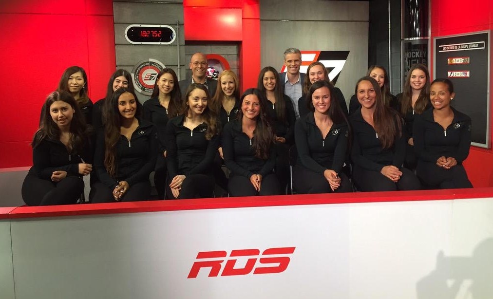 Merci au groupe des Suprêmes, équipe de patinage synchronisé, qui sont venues assister à l'enregistrement de notre émission le 29 mai 2015! 29 mai 2015, 5 à 7, les suprêmes, public RDS