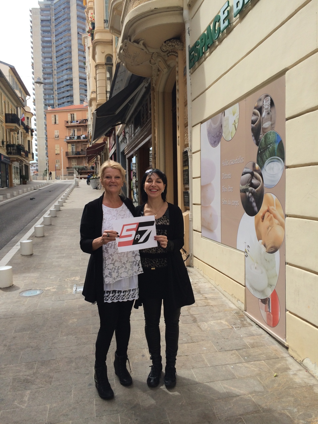 Cécile Léveillée et sa fille, Chantal Mongrain Monaco