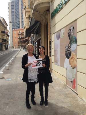 Cécile Léveillée et sa fille, Chantal Mongrain Monaco