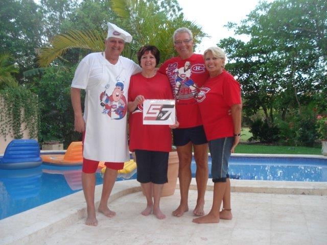 Gerry Perron et son épouse Cécilia Mexique
