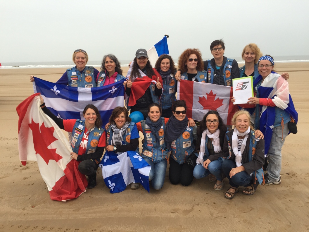Représentantes canadiennes et québécoises du Rallye Aïcha des gazelles
