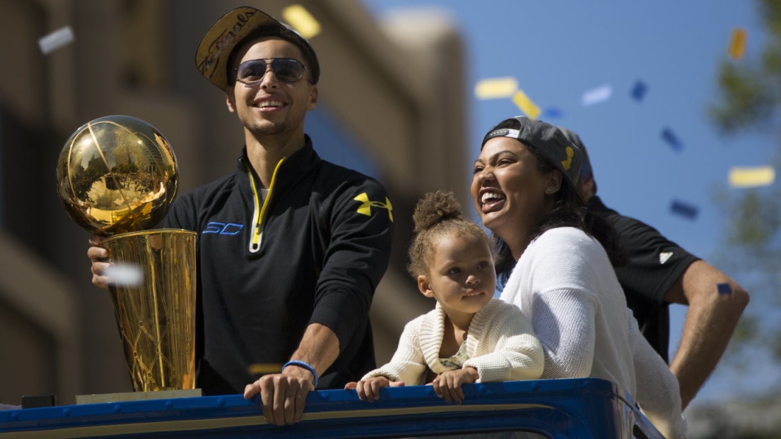 Stephen Curry et sa famille