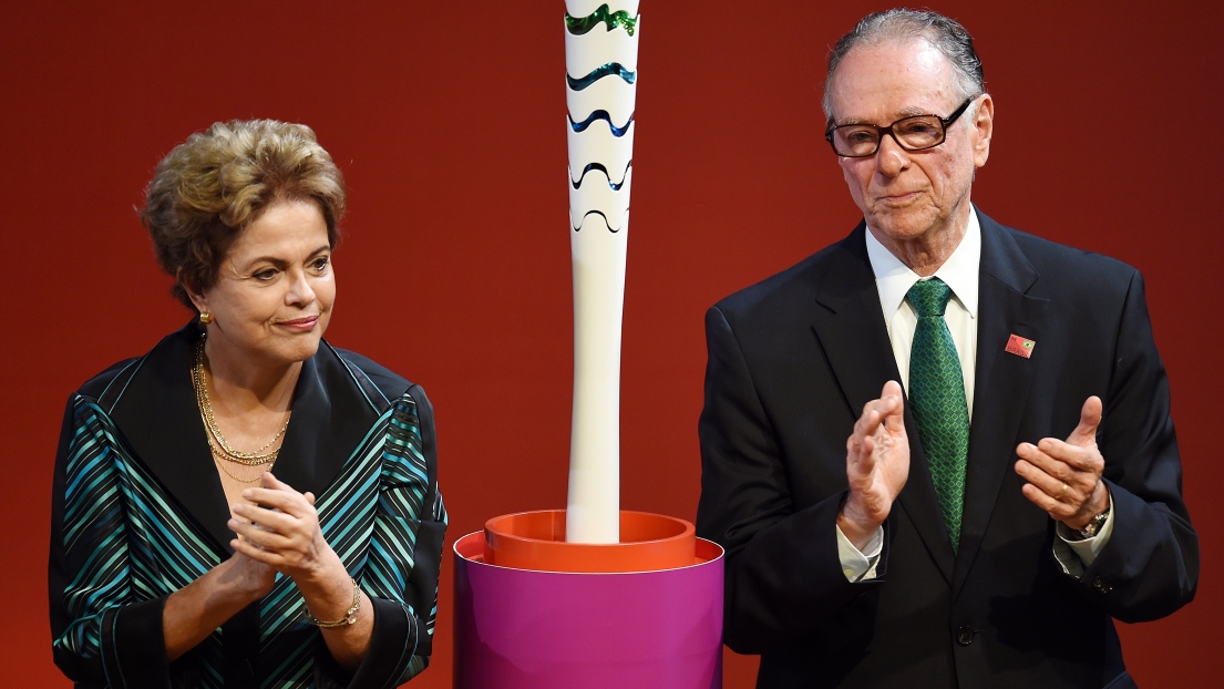Dilma Rousseff et Carlos Arthur Nuzman
