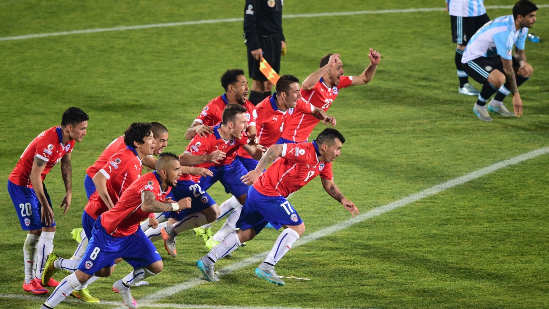 Le Chili célèbre sa conquête de la Copa America