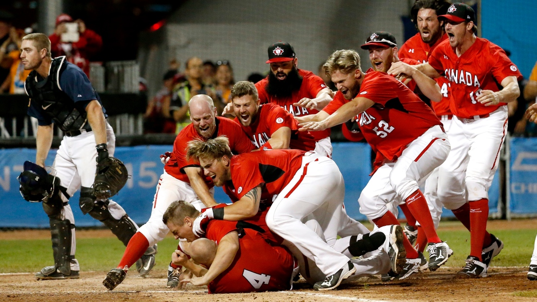 L'équipe de baseball du Canada