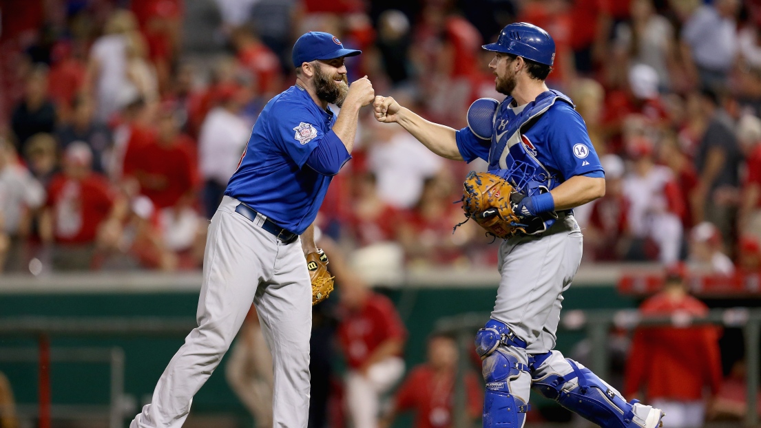 Jason Motte et Taylor Teagarden.