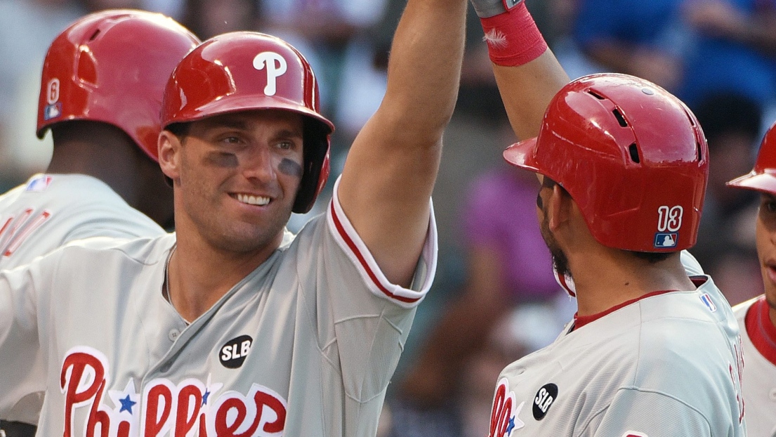 Jeff Francoeur et Freddy Galvis