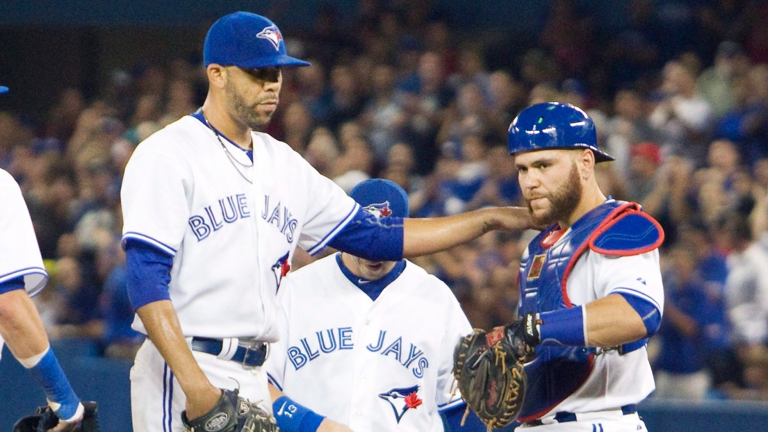 David Price et Russell Martin.