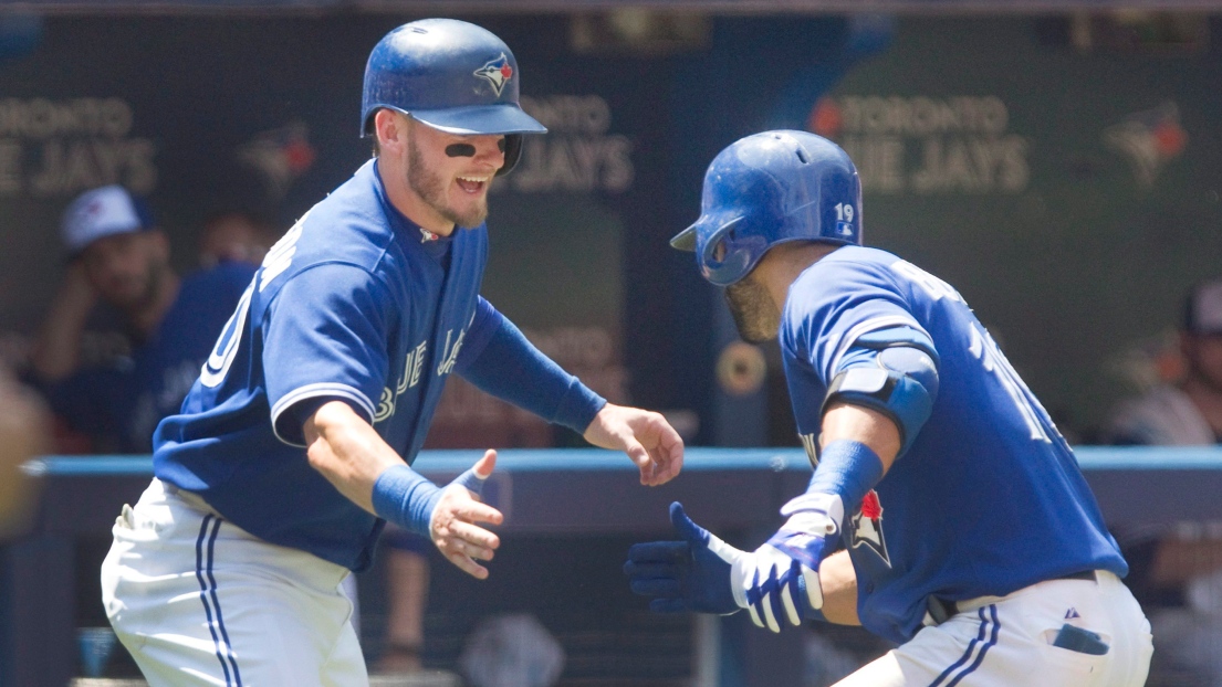 Josh Donaldson et Jose Bautista