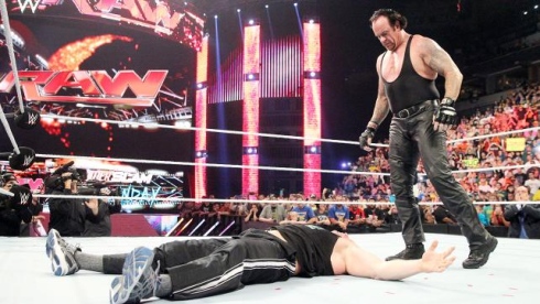 Undertaker et Brock Lesnar