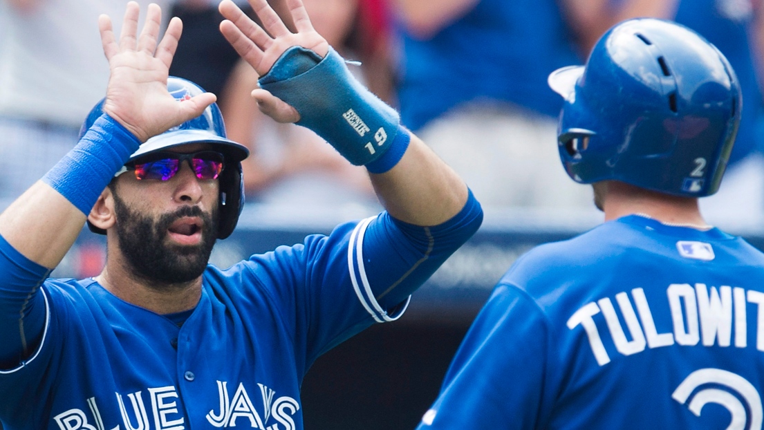 Jose Bautista et Troy Tulowitzki