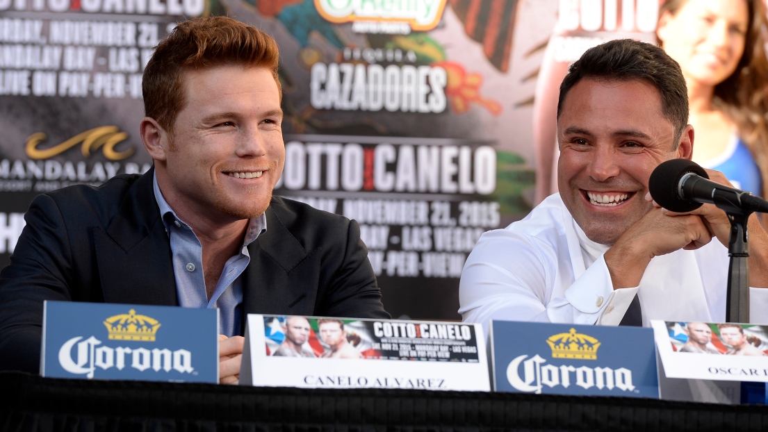 Saul « Canelo » Alvarez et Oscar De La Hoya