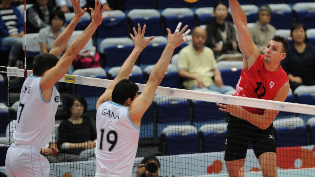 L'équipe de volleyball du Canada