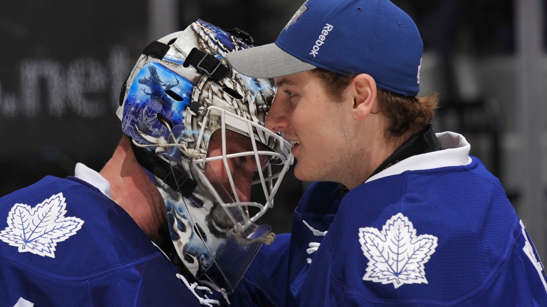 Antoine Bibeau et James Reimer