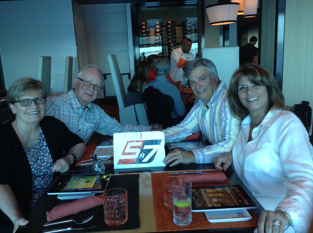 Jacques et Suzanne, Bernard et Carol-Ann