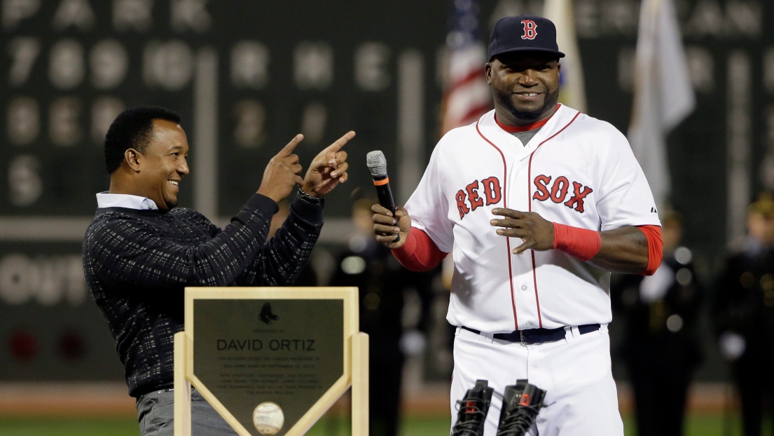 Pedro Martinez et David Ortiz