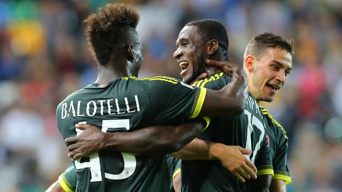 Mario Balotelli et Cristian Zapata