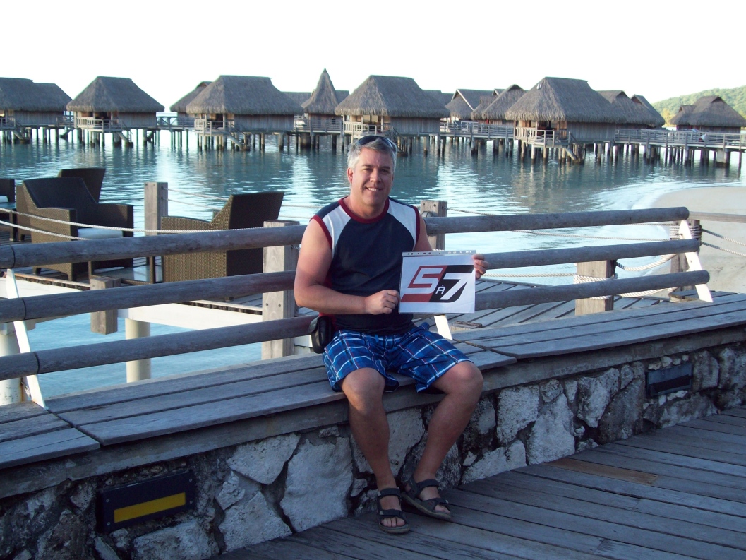 Guy Bélanger bora Bora