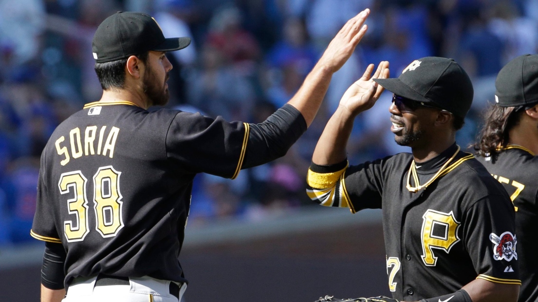 Joakim Soria et Andrew McCutchen