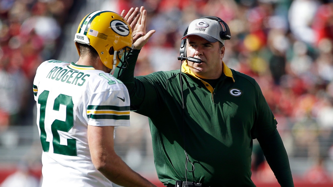 Aaron Rodgers et Mike McCarthy