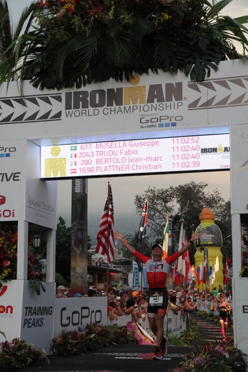 Championnat du monde Ironman, à Kailua-Kona (Hawaii)