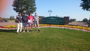 Denis Giguère , Daniel Daigle , Pierre Carreiro et Dave Ouellette