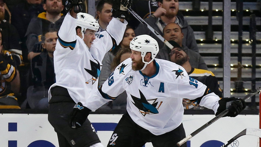 Patrick Marleau et Joe Thornton