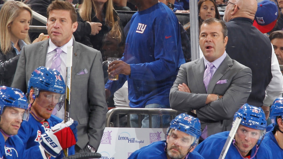 Alain Vigneault et Ulf Samuelsson