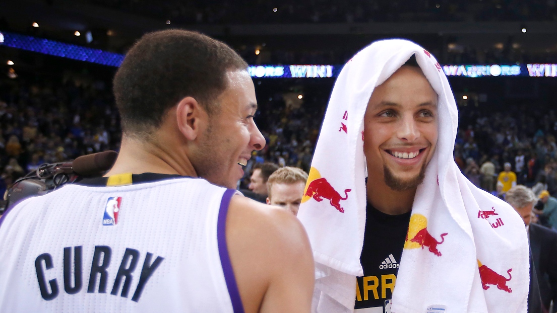 Seth Curry et Stephen Curry