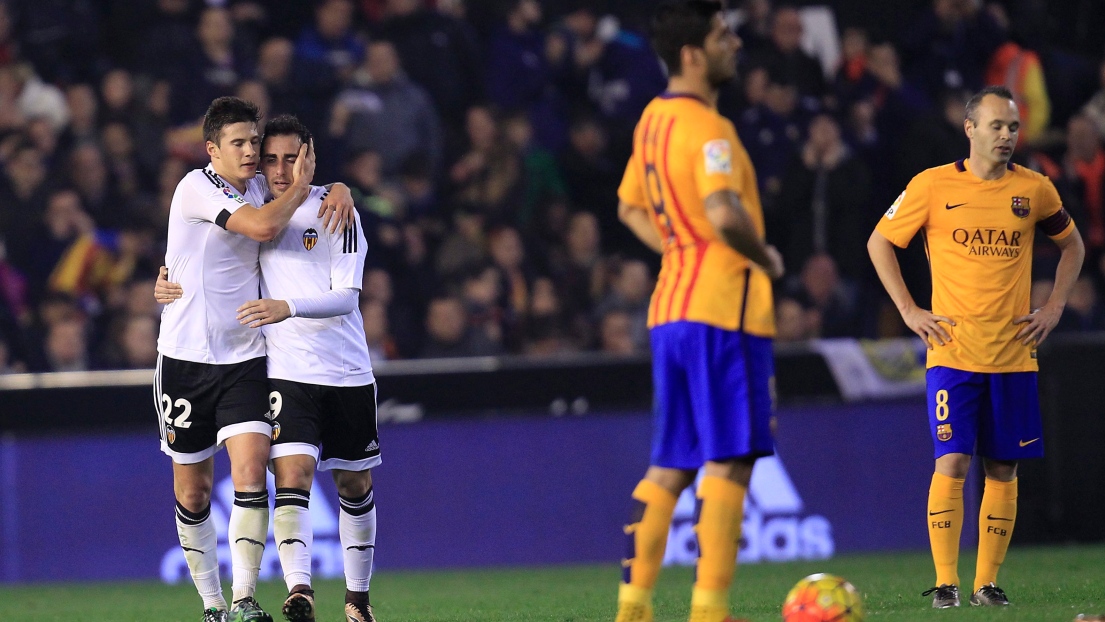 Santi Mina et Paco Alcacer