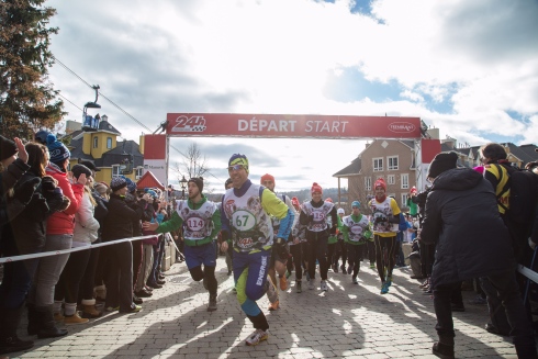 Des participants du 24 h de Tremblant