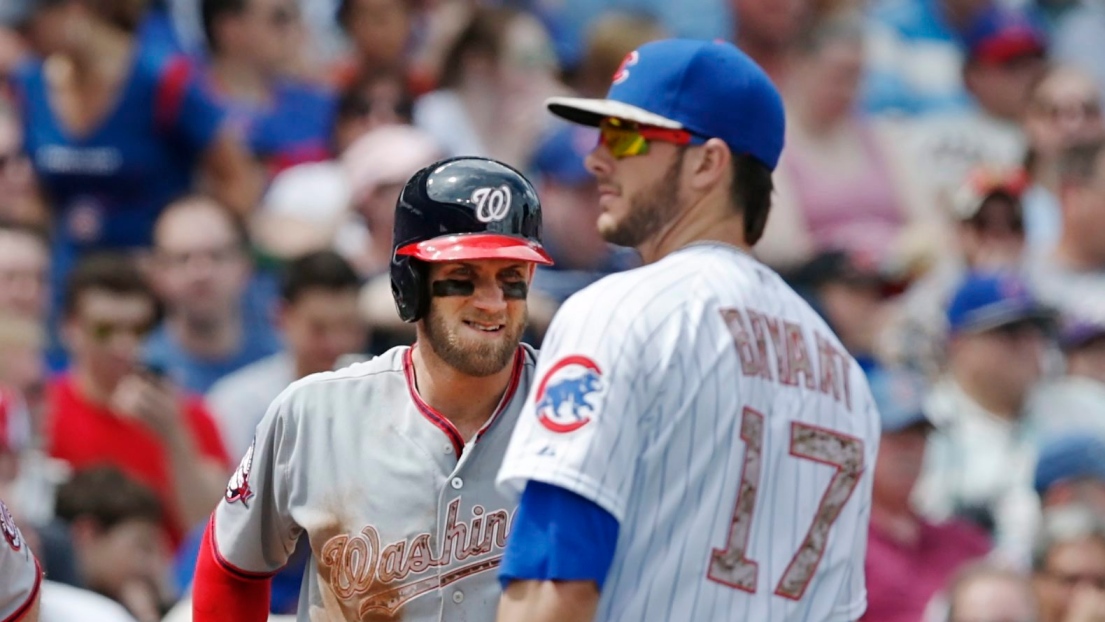 Bryce Harper et Kris Bryant